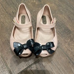 Mini Melissa light pink sandals - size 7